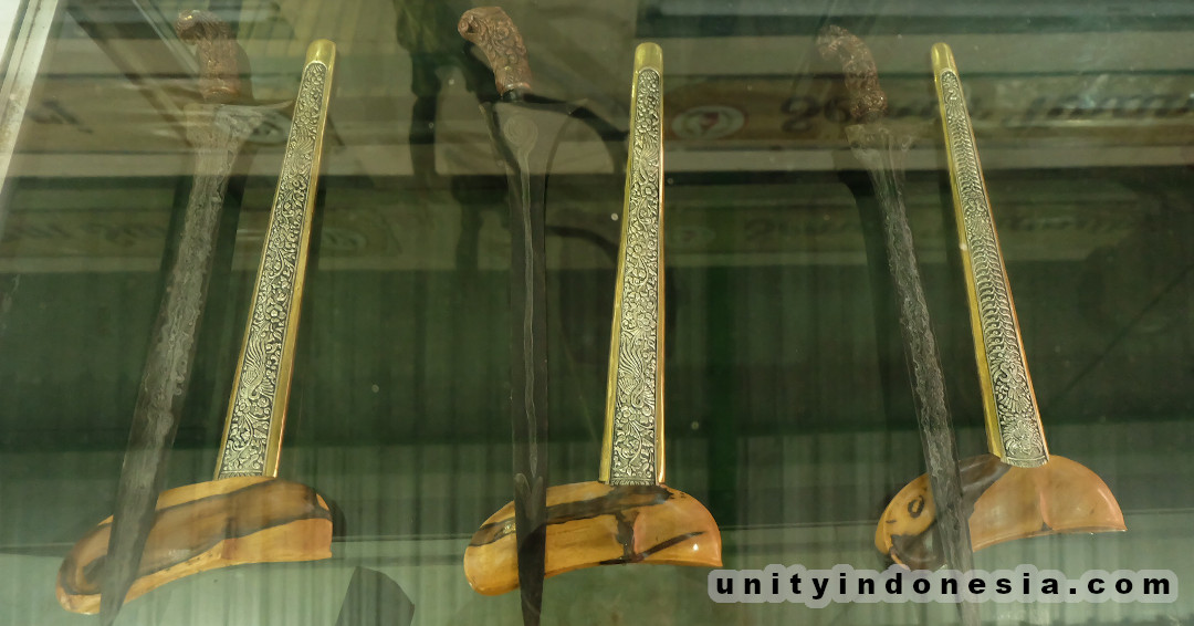 Keris swords.